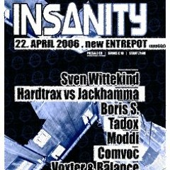 HardtraX vs. Jackhamma LIVE - Insanity Belgium Promo Live-PA April 2006