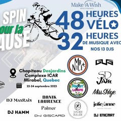 Live for 48 heures ça spin @make a wish (last hour tagteam with Mr.Nice)