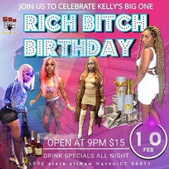 DJ SHA BLACK x NEVY SHELLINGZZZ @Kelly's Rich Bitch Birthday