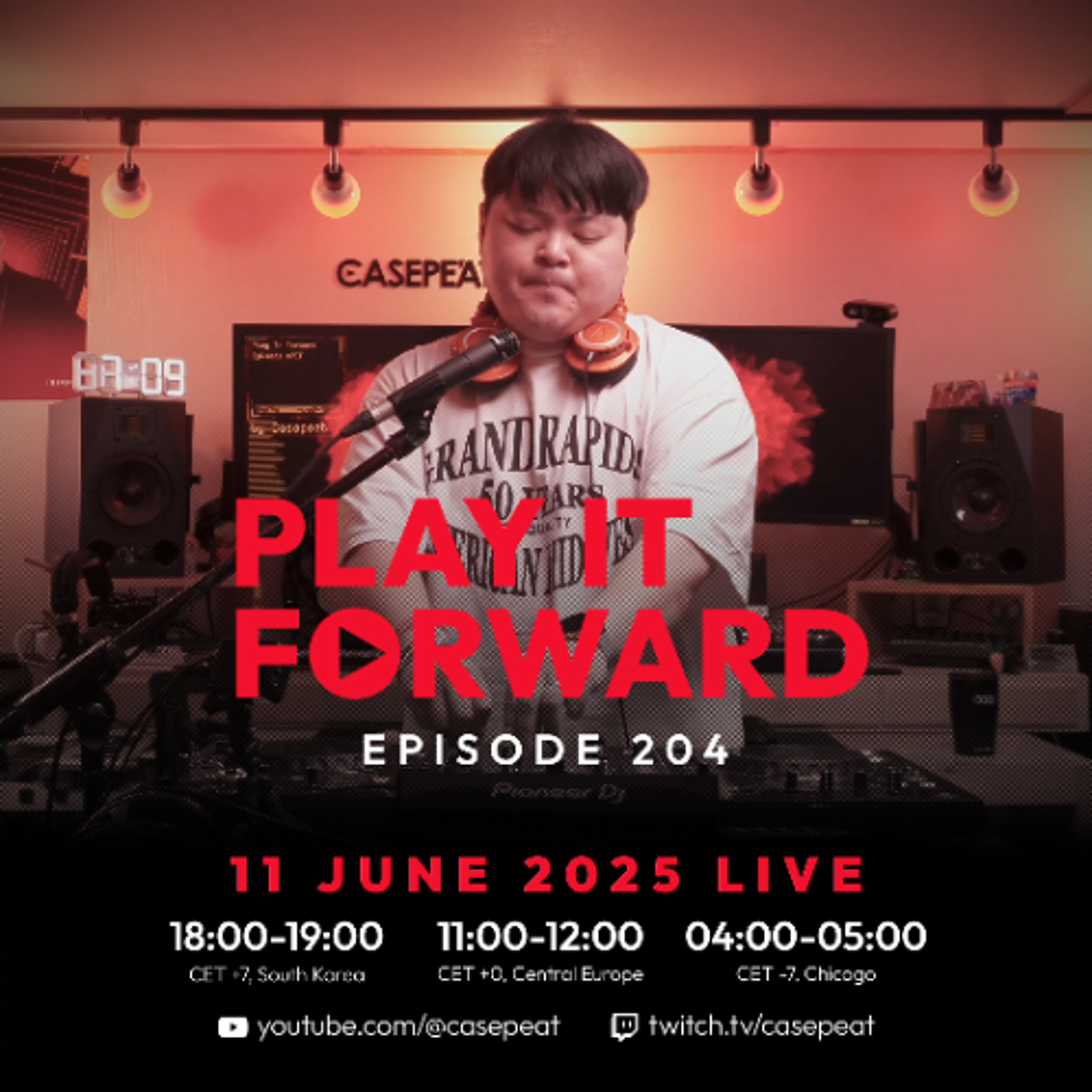 Play It Forward Ep. 204 [Trance & Progressive] by Casepeat - 06/11/25 LIVE episode artwork