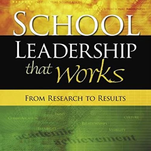 [VIEW] KINDLE 📂 School Leadership That Works: From Research to Results by  Robert J.