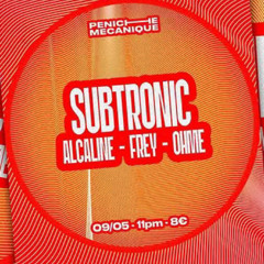 Alcaline - Peniche mecanique - 05.25