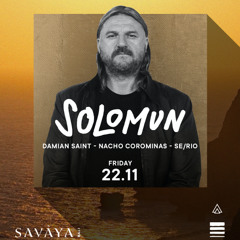 Solomun Warm Up Savaya