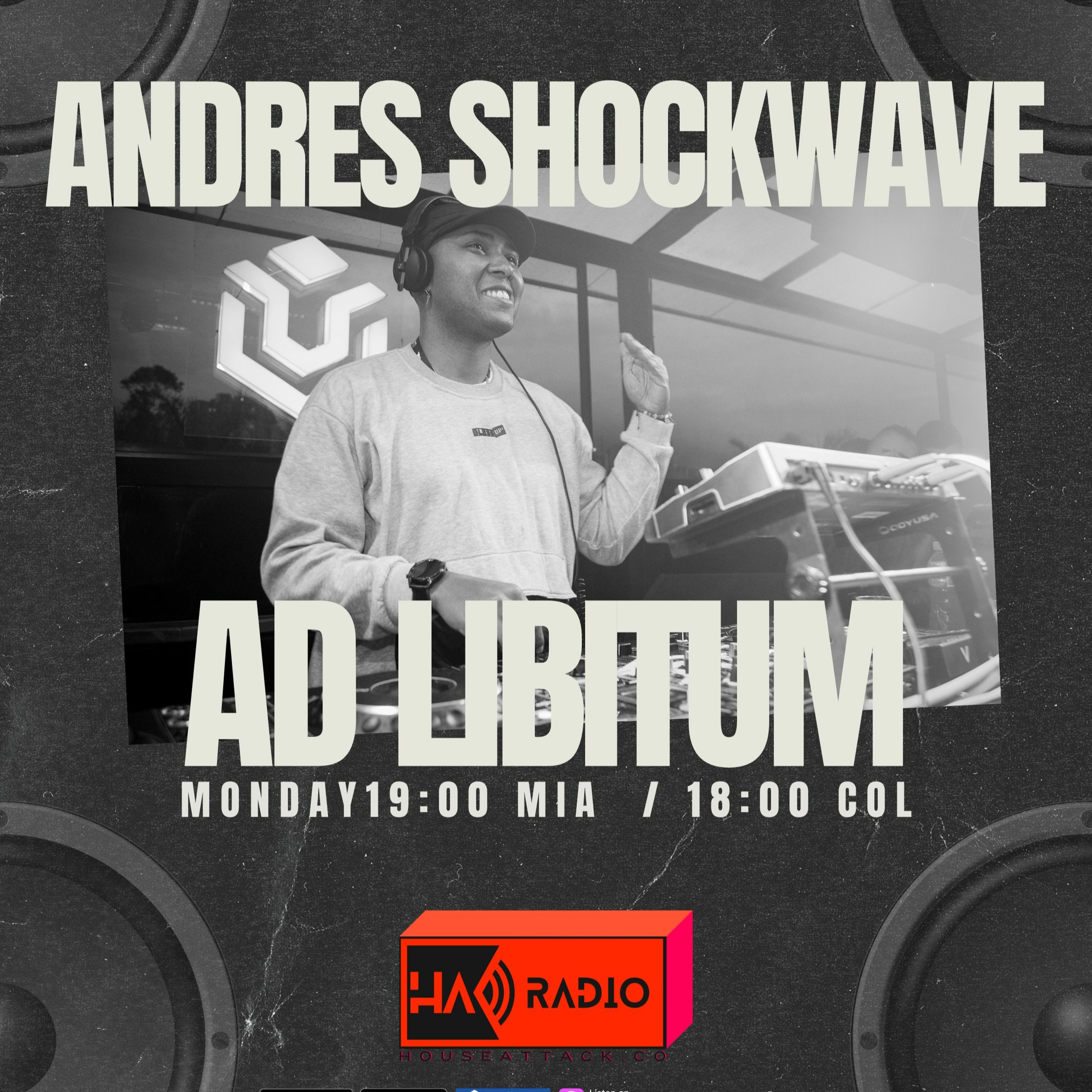 Andres Shockwave - Ad Libitum Podcast 05th episode artwork