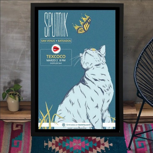 Stream Sputnik Doppler Bar In Texcoco, Mexico Mar 2 2024 Poster by