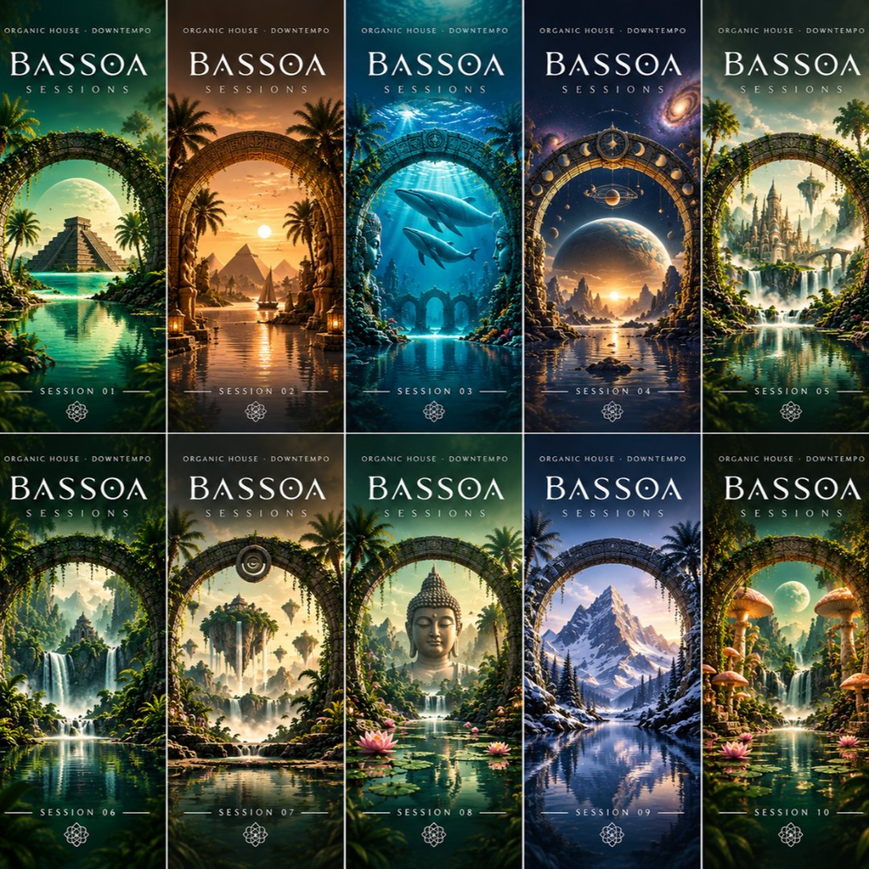 BASSOA SESSIONS - ORGANIC & DEEP HOUSE AT SABINE BEACH CLUB (4 HOURS OF DEEP MUSIC) episode artwork