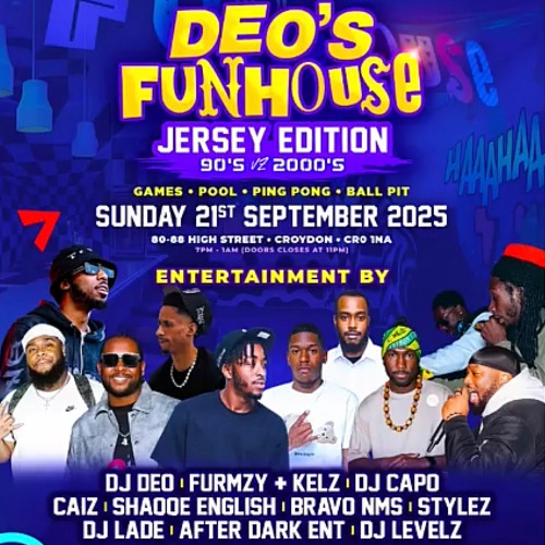 DJLEVELZ 420SOUND EARLY WARMINGS AT DEO'S FUNHOUSE (JERSEY WEAR) LIVE AUDIO