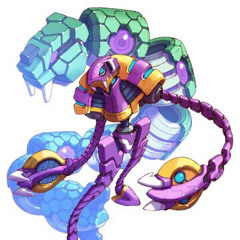 Mega Man Zero 2 Sand Triangle (Hyleg Ourobockle's Stage)