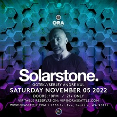 Serjey Andre Kul - Live @ Ora Seattle (Warmup set for Solarstone)