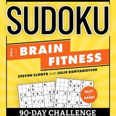 ✔ EPUB  ✔ Sudoku for Brain Fitness: 90-Day Challenge to Sharpen the Mi