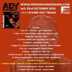 FRESH SOUNDZ Radio Show Ady Stewart w/c 23.10.23