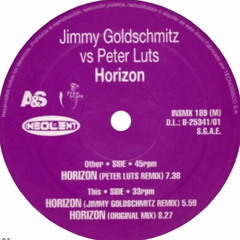 Jimmy Goldschmitz vs. Peter Luts - Horizon ( Peter Luts Remix )