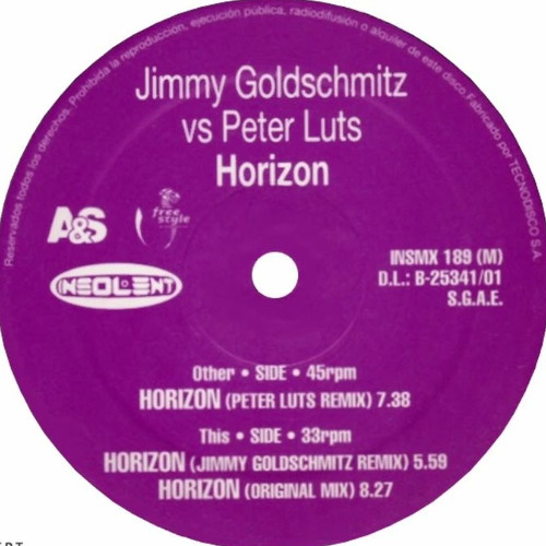 Jimmy Goldschmitz vs. Peter Luts - Horizon ( Peter Luts Remix )