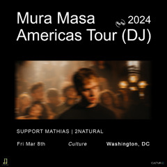 Opening Set For Mura Masa (DC - March 2024)