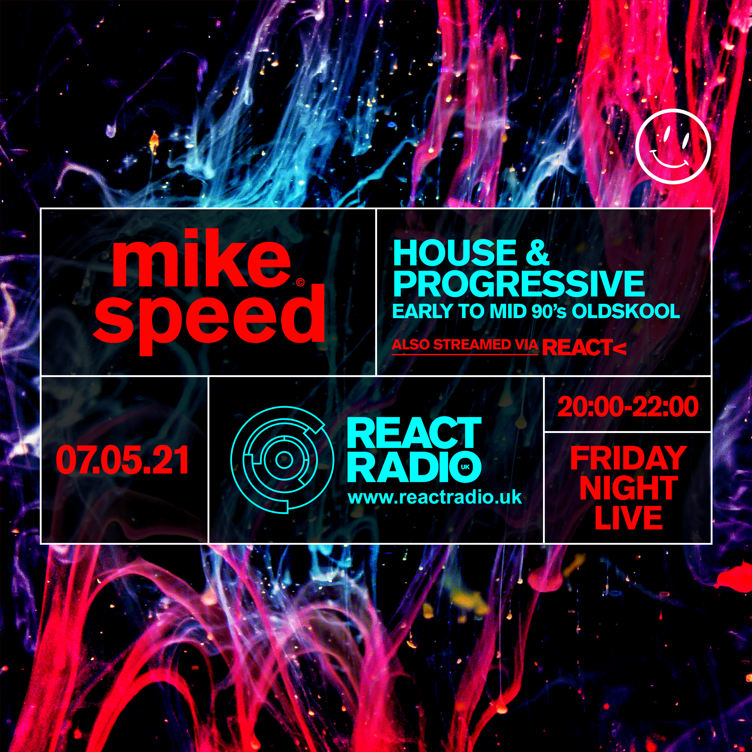 Mike Speed | React Radio UK Show | www.reactradio.uk | Underground & Oldskool Beats