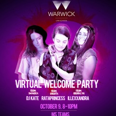 WARWICK LAW SCHOOL // VIRTUAL WELCOME PARTY 2020 DJ SET