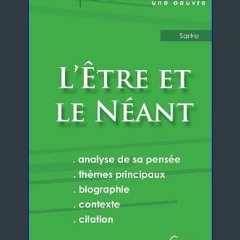 [PDF] 📖 Fiche de lecture L'Être et le Néant de Jean-Paul Sartre (Analyse philosophique de référenc