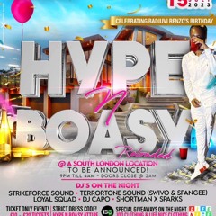 HYPE & BOASY RELOADED PROMO MIX SAT 15TH JULY 2023