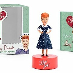 @$ I Love Lucy, Lucy Ricardo Talking Bobble Figurine, RP Minis  @Textbook$