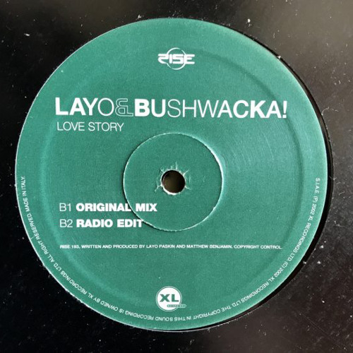 Layo & Bushwacka - Love Story (Balfe Edit)