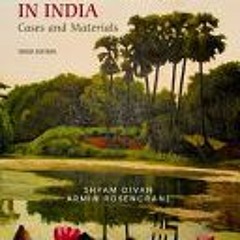 [Download PDF] Environmental Law and Policy in India: Cases and Materials - Shyam Divan