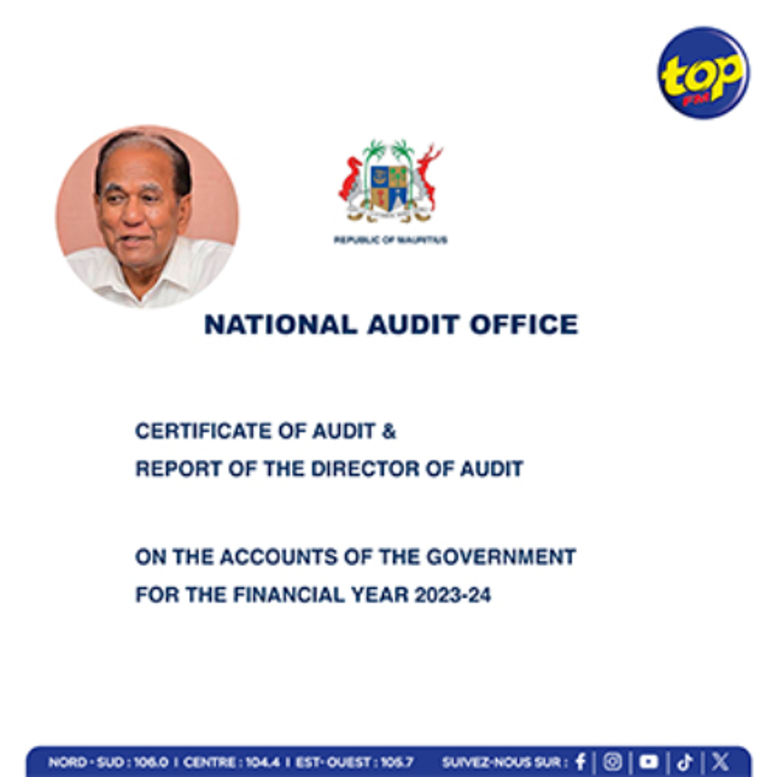 Audit Report 2023-2024 : « Les Findings démontrent que des jouisseurs dirigeaient le pays », selon Anil Bachoo