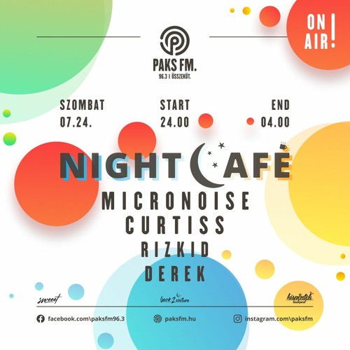 Derek Live At Night Café @ PaksFM 2021.07.23