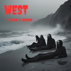"WEST" Dark Boom bap Type Beat 70BPM G-MINOR