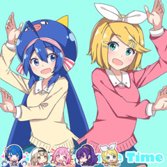 (GAME SIZE) Positive☆Dance Time / Kinoshita - Happiness Sentai SaniSani☆Wonder! April Fools Cover