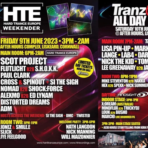 AlexMo B2B Ed Lynam @ HTE Weekender @ After Hours SW Liskeard (09/06/23)