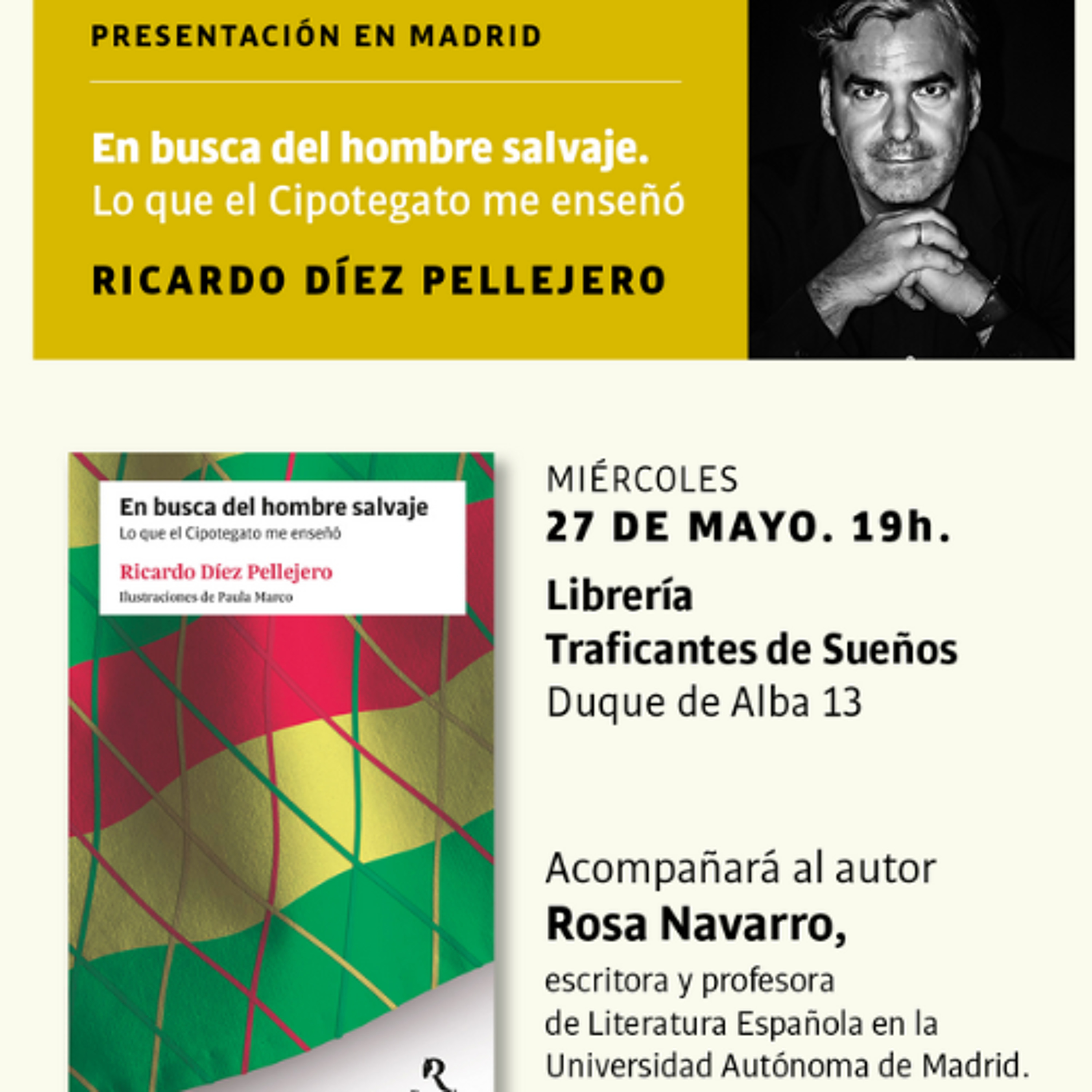 Presentación del libro "En busca del hombre salvaje. Lo que el Cipotegato me enseñó" episode artwork
