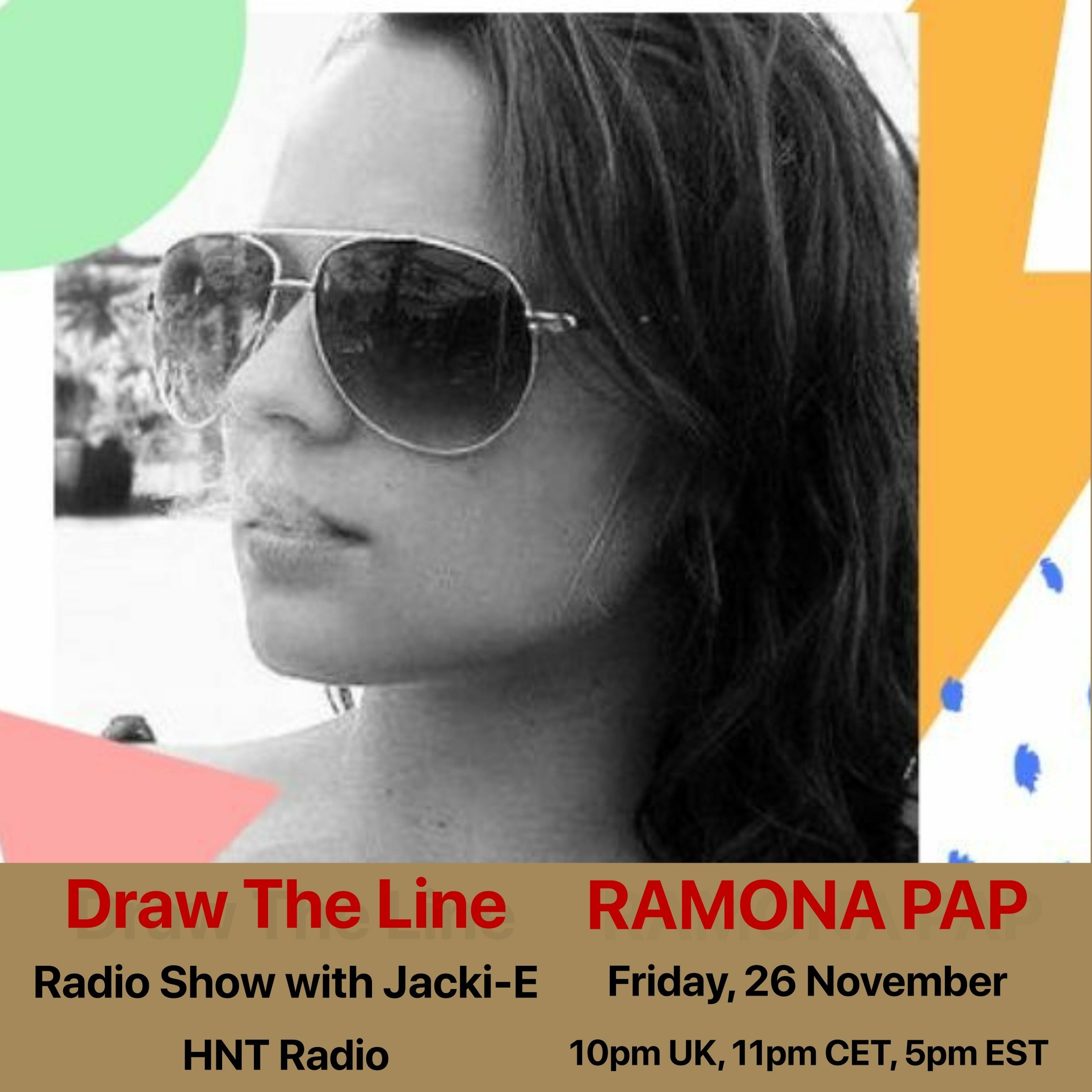 Jacki-E and Draw The Line Radio Show