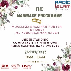 The Marriage Programme - Muallima Shakirah Hunter & Hubby Ml Abdur Rahman Cader