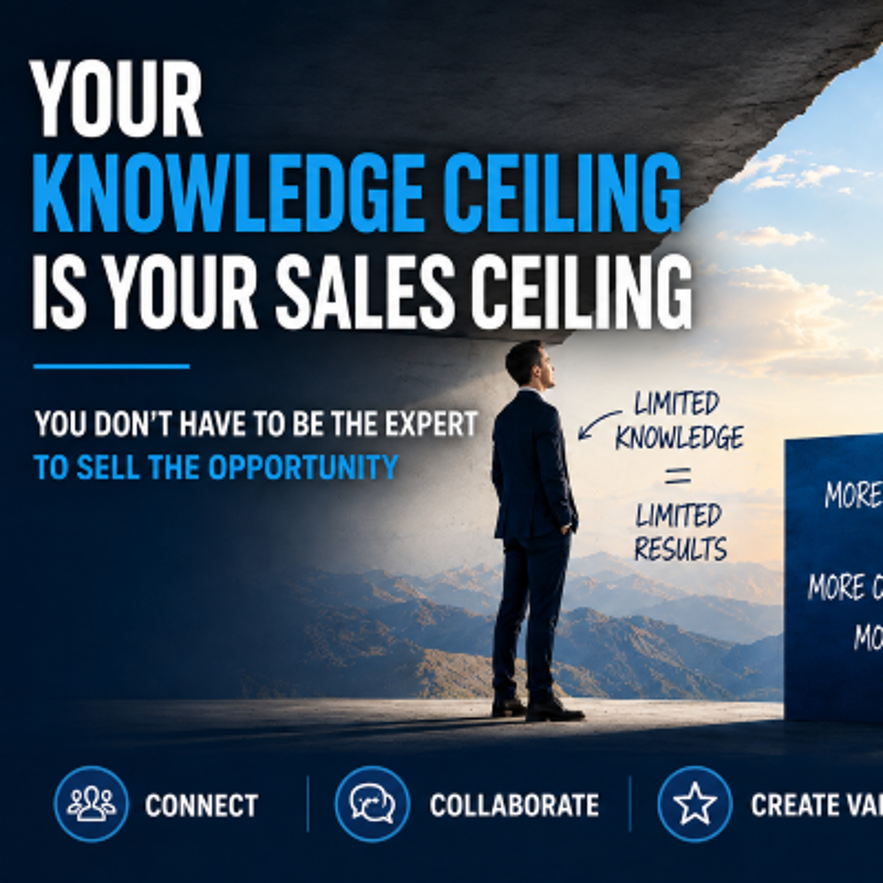 Your Knowledge Ceiling Is Your Sales Ceiling - Cliff Quicksell episode artwork