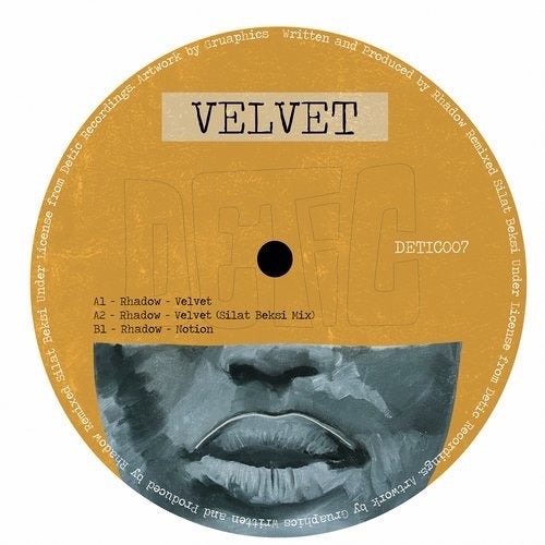 Premiere : Rhadow - Velvet (Silat Beksi remix) (DETIC007)