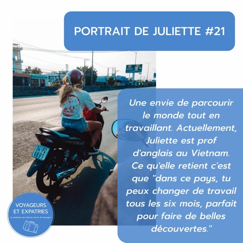 Portrait #21 - Juliette, prof d'anglais au Vietnam