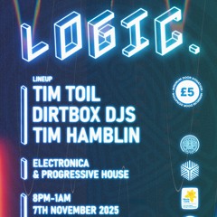 LOGIC @ Golden Lion, Todmorden ft. Tim Hamblin - Dirtbox Dj's - Tim Toil