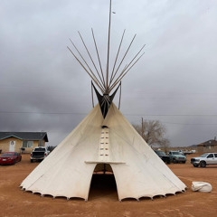 Demarco Gee and N. Begay drumming in Red Lake, Az 11/24/23