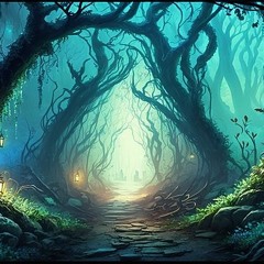 Fairy Woods 4 (modular synth patch) [Mutable Instruments Rings, Clouds]