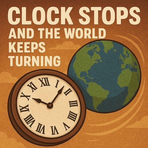 Clock Stops (and the world stops turning)