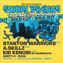 SUGAMIX | Friction presents Sunny Breaks with Stanton Warriors, A.Skills, Kid Kenobi  |  Opening Mix | Garage & Breaks