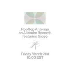 Rooftop Antenna ep. 20 ft. Gideo