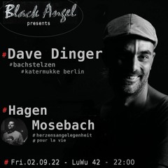 Dave Dinger @ Black Angel Halle (Herzensangelegenheit Showcase)