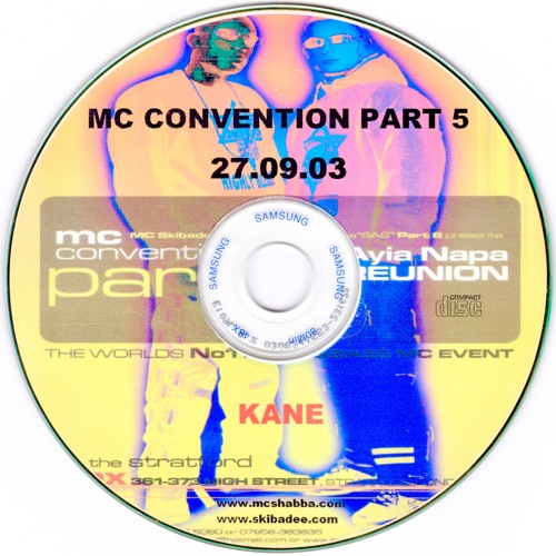 MC Convention Part 5, 27-09-2003 (CD Pack): Kane