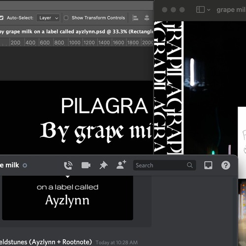 grape milk - PILAGRA (Ayzlynn + Rootnote Collective)