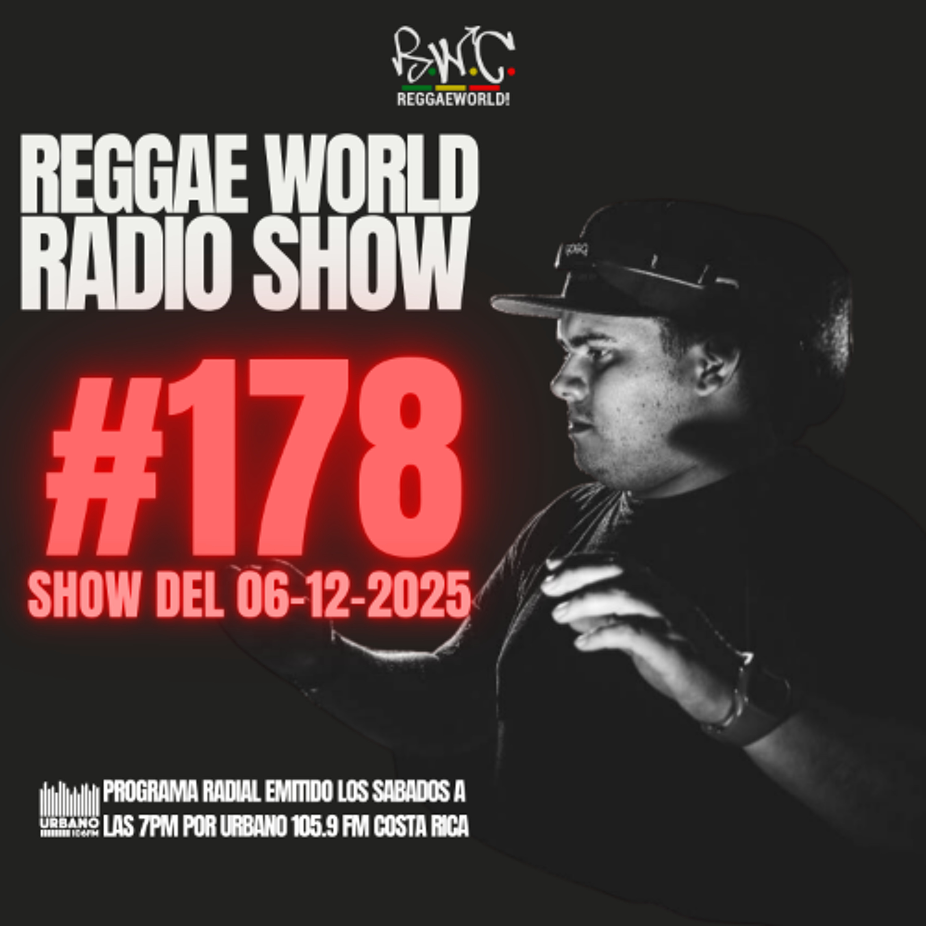 ReggaeWorld Radio Show #178 (Hands Up) By Dj Fofo (06-12-25) @ Urbano 105.9 FM