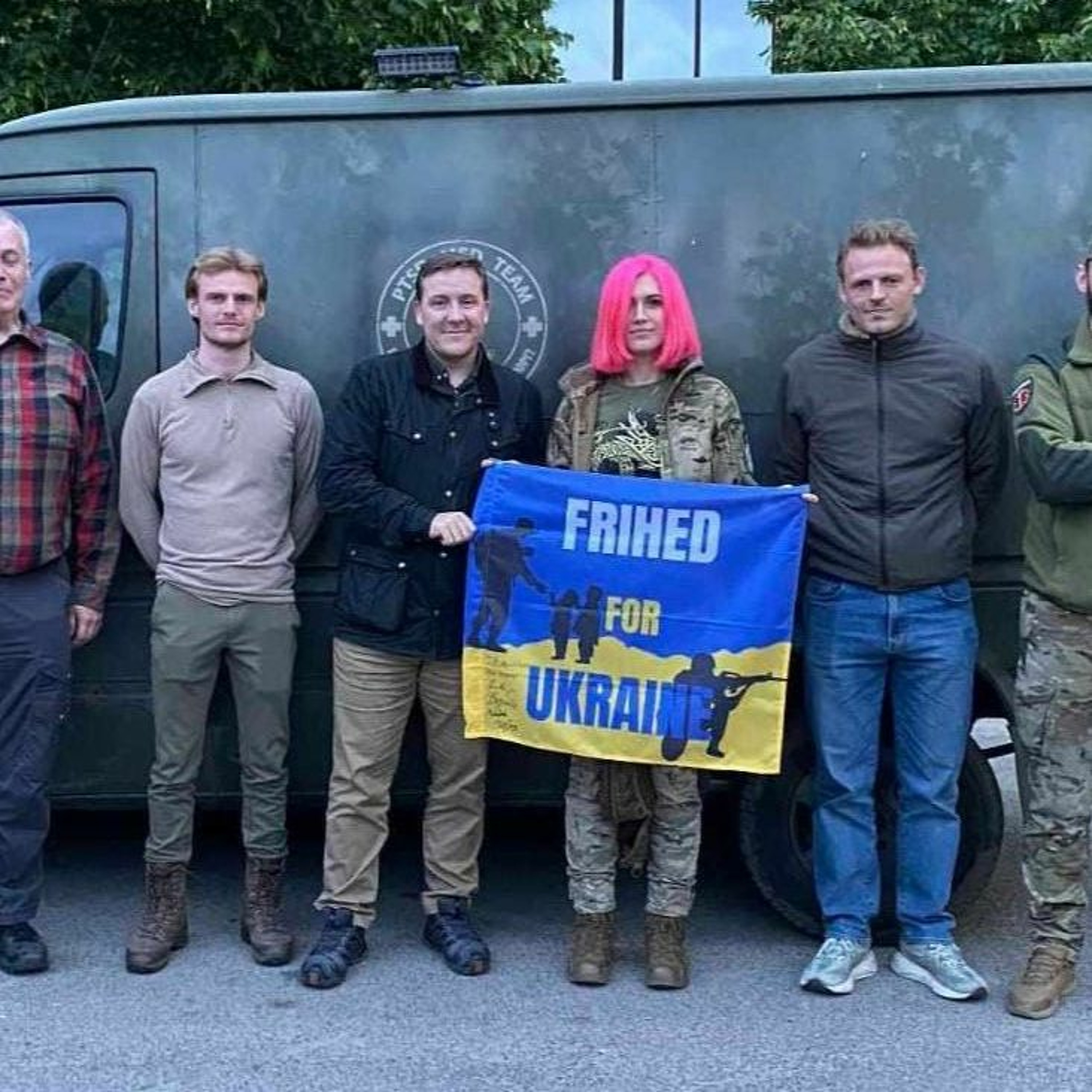 Frihed for Ukraine - møder med krigen #1: Jens Alstrup og Bergur Løkke Rasmussen episode artwork