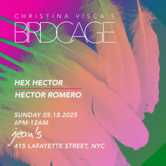 Hex Hector and Hector Romero Live Birdcage Set at Jeans NYC 5.18.25