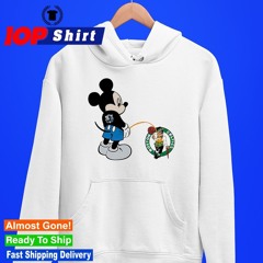 Disney Mickey Dallas Mavericks pissing on Boston Celtics in the NBA Finals 2024 shirt