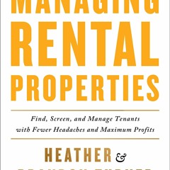 READ [PDF]  The Book on Managing Rental Properties: A Proven System for Finding,